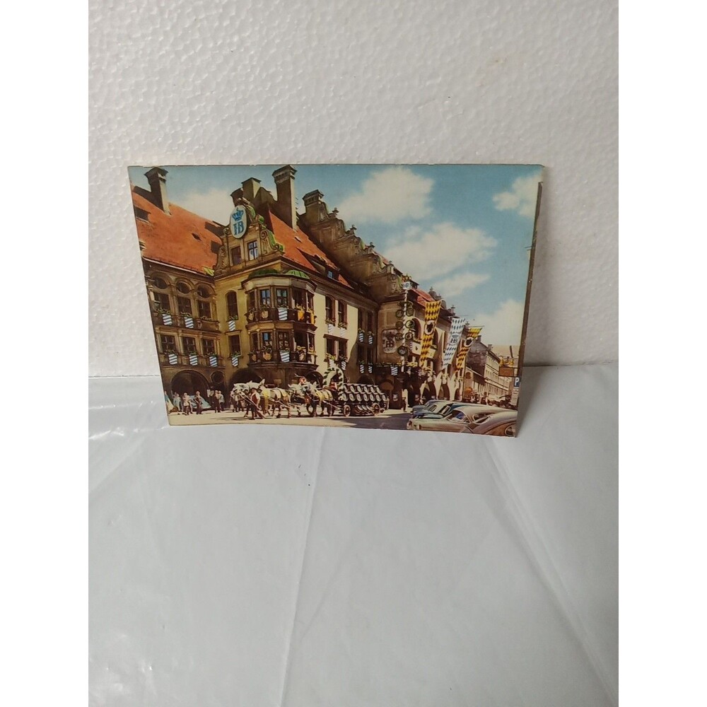 Postcard Munchen Hofbrauhaus Am Platzl Vintage